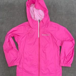 Girls Columbia Rain Jacket size (4/5)